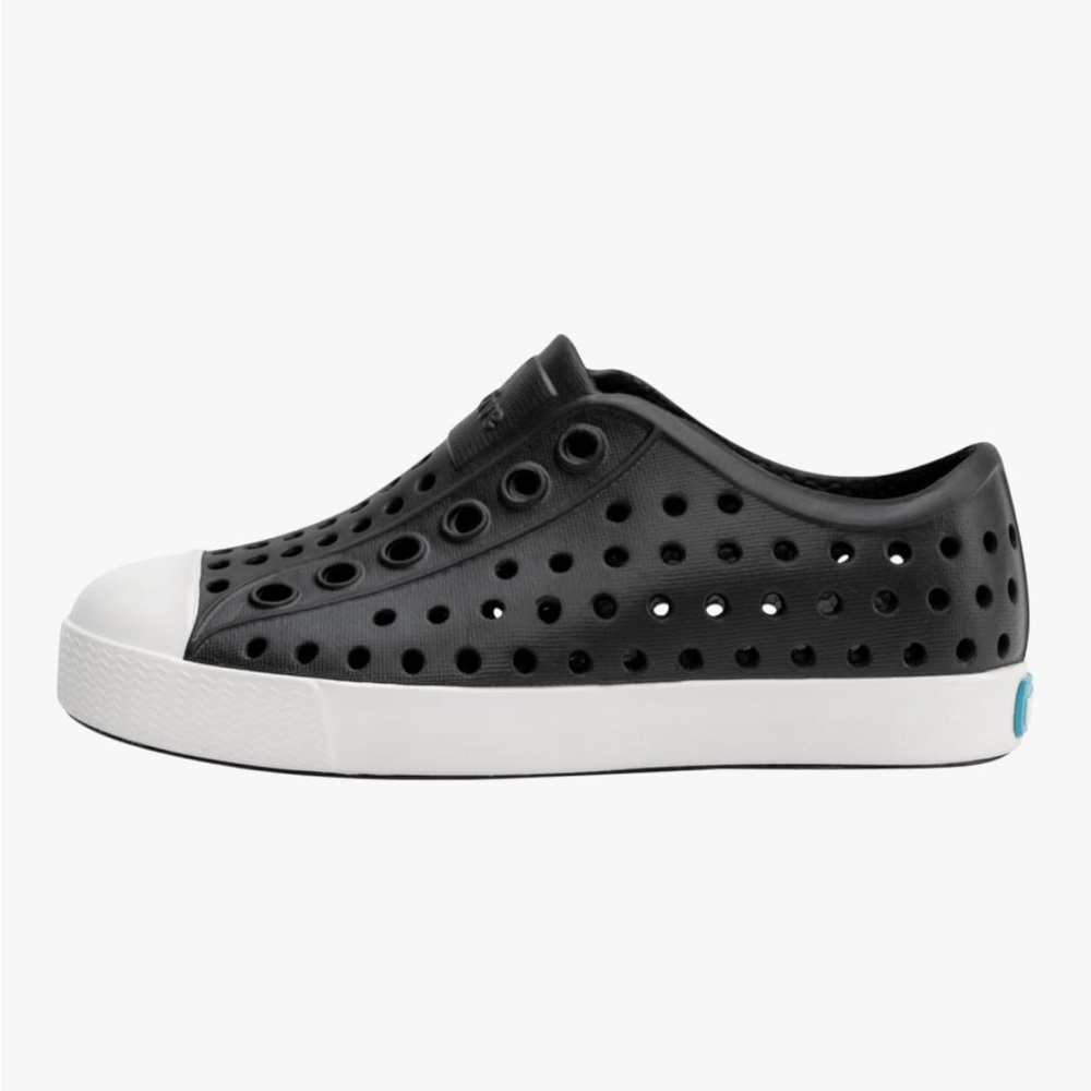 Native Shoes Kids Black and White Slip-On